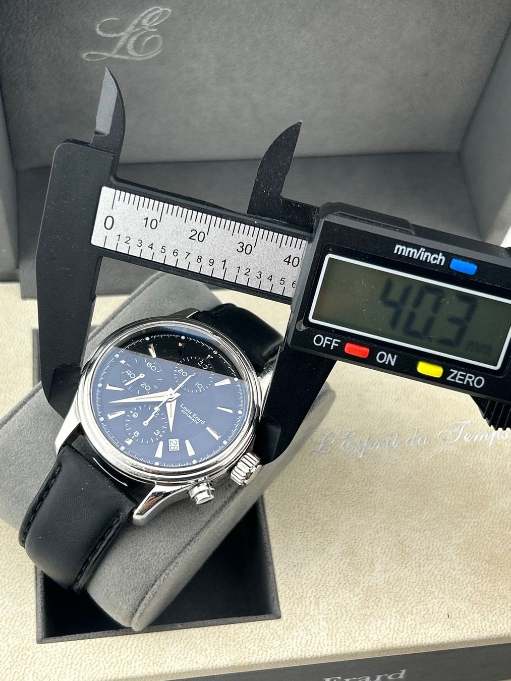 Louis Erard Orologi: LOUIS ERARD chronographe Full Set – Usato da Biel/Bienne venduto da MrP_WatchesBiel 2