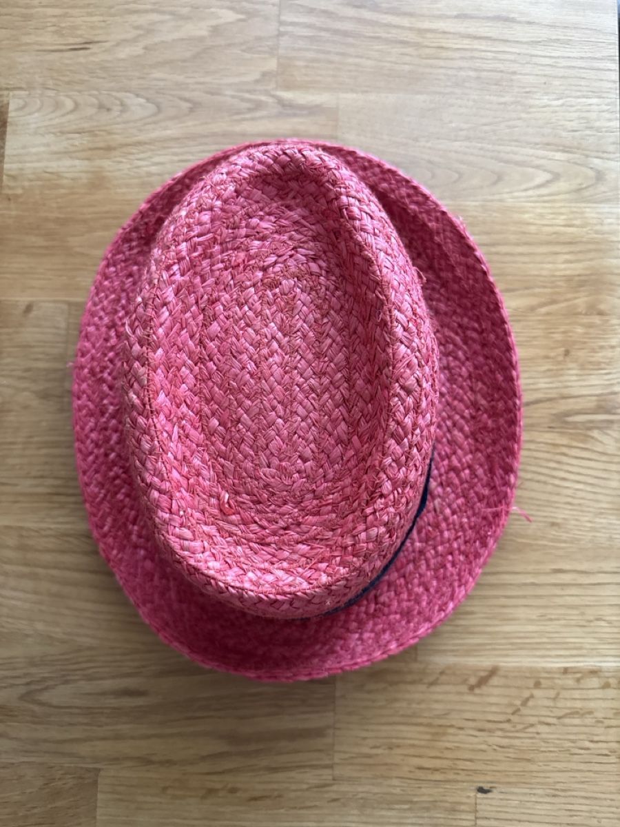Stetson Chapeaux, bonnets & casquettes: Stetson Fedora Angleton Raffia pink Grösse S – D'occasion à St. Moritz par vika55 1