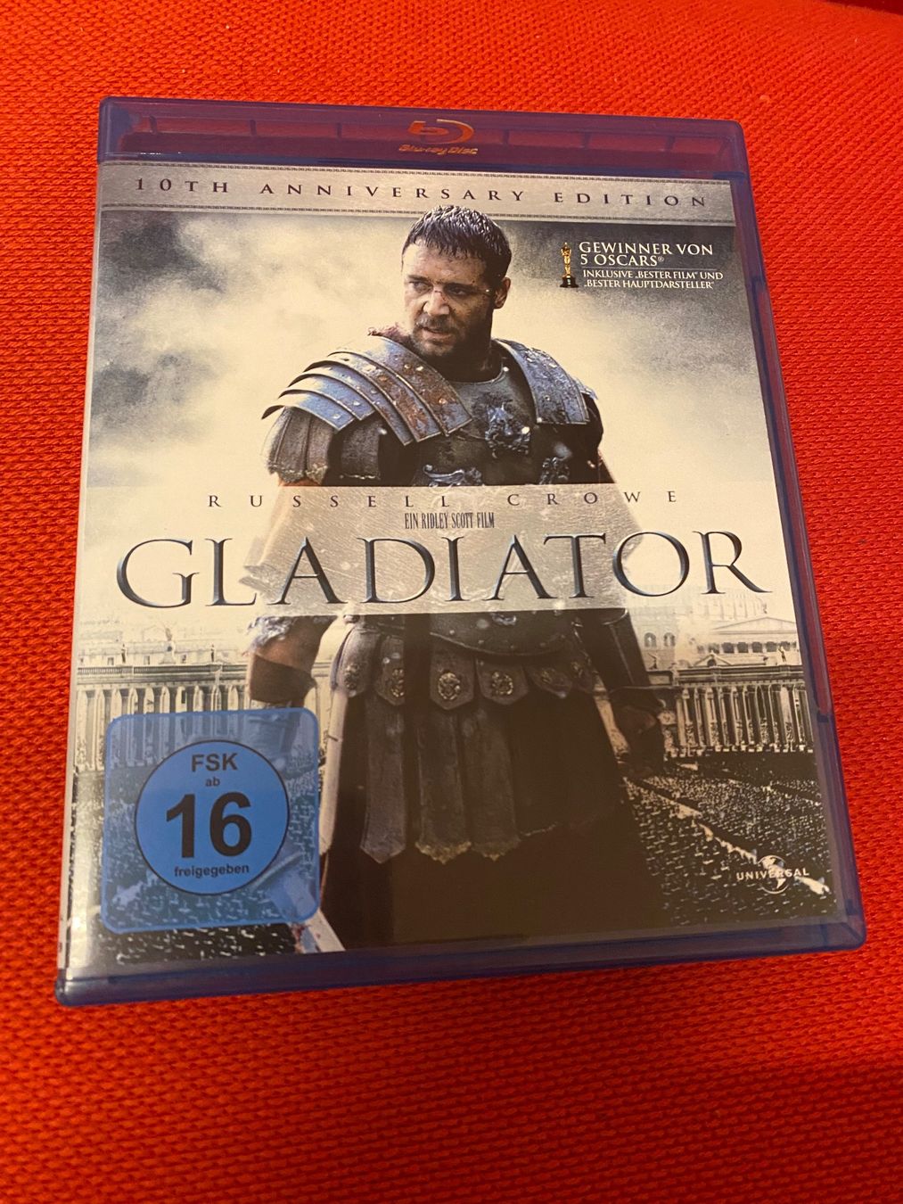 Tutti i DVDs: Gladiator 10th Anniversary Edition Blu-ray Disc – Nuovo (secondo la descrizione) da Einsiedeln venduto da Penguin_Holmes