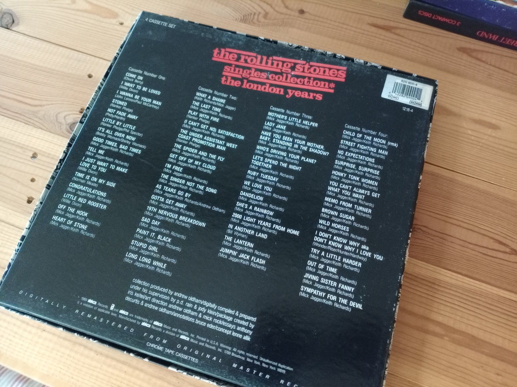 Musicassette: The Rolling Stones - Singles Collection - London Years – Usato da Waldenburg venduto da STICKER_KING 7