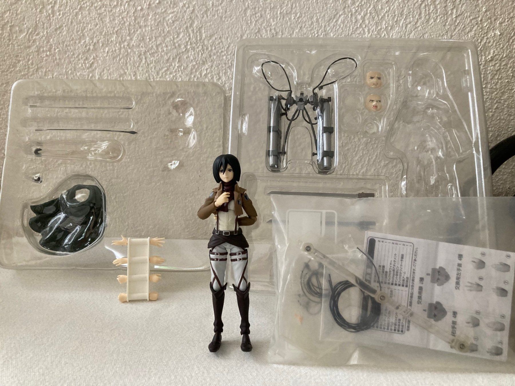 Statuette: Attack on Titan Mikasa Ackermann FIGMA Action Figur – Nuovo (secondo la descrizione) da Bassersdorf venduto da Fostex17 1