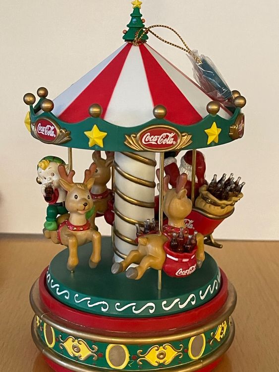 Enesco Spieldosen: Enesco Coca Cola Karussell – Neu (gemäss Beschreibung) aus Rüti ZH von alumedien 1