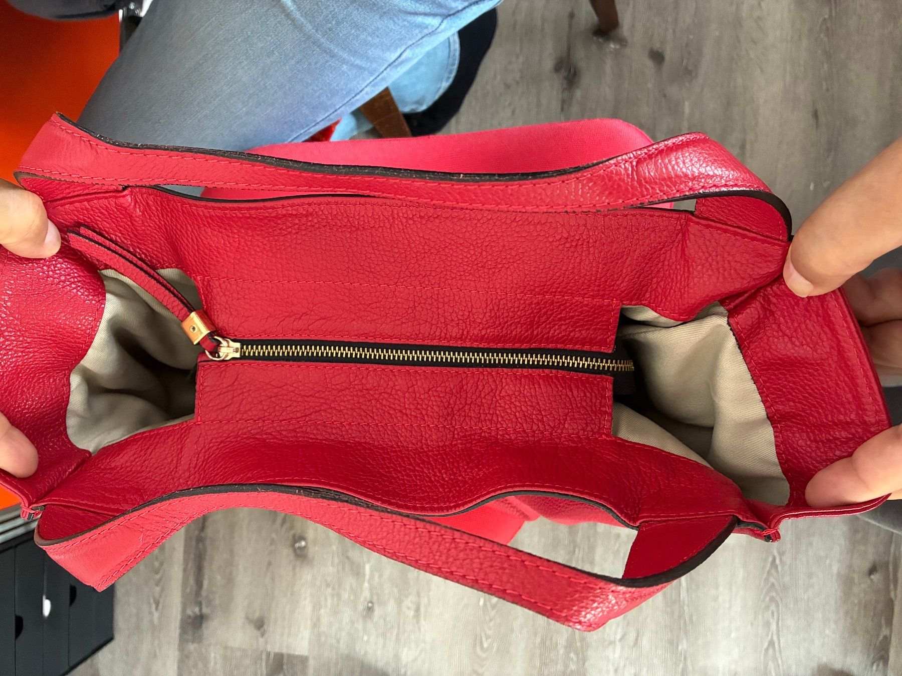 Gianni Chiarini Borse da donna: rote Ledertasche (Gianni Chiarini) – Usato da Zürich venduto da bca_p7s9 2