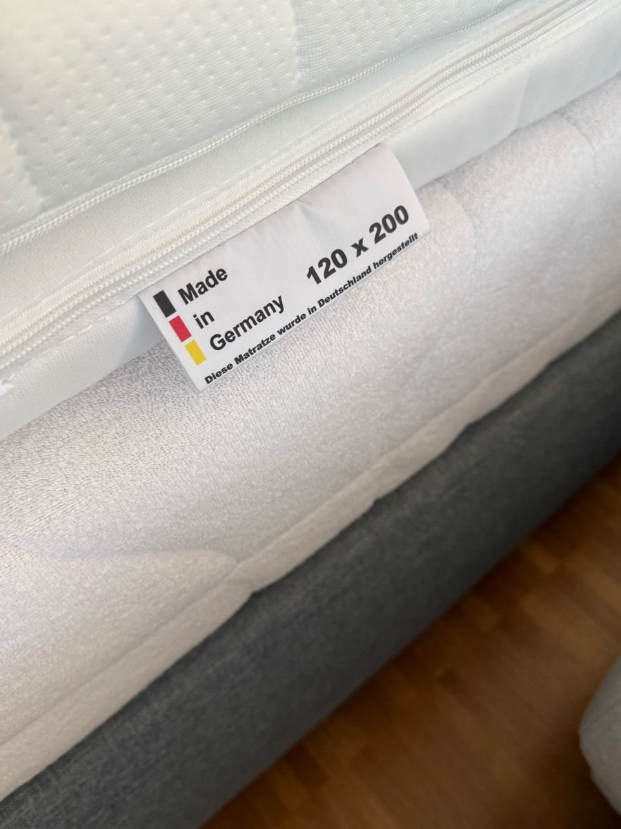 Letti: Boxspring Bett 120x200 – Nuovo (secondo la descrizione) da Sissach venduto da Sanuggi 1
