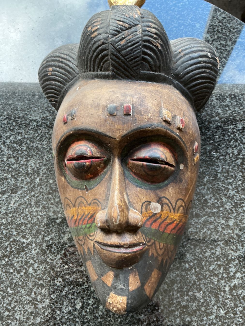 Arte internazionale: Afrikanische Maske Holz – Usato da Bern venduto da vielerart