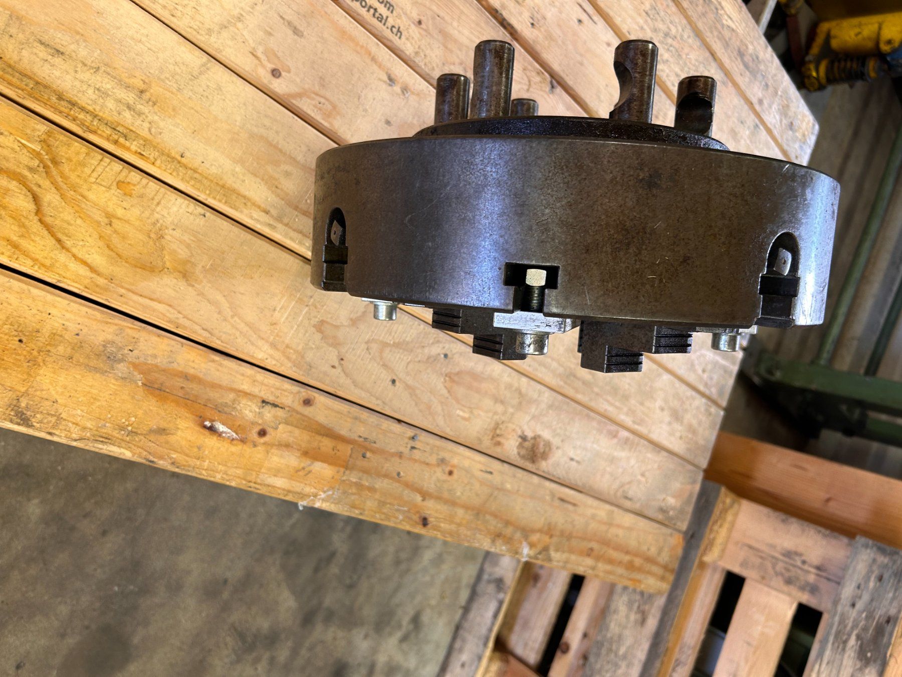Tutte le macchine: Planscheibe zu Drehbank – Usato da Münchenstein venduto da fransch 2