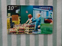Swisscom Taxcard - Fr. 10.- - Grossmarkt Zürich 05:00 - M30