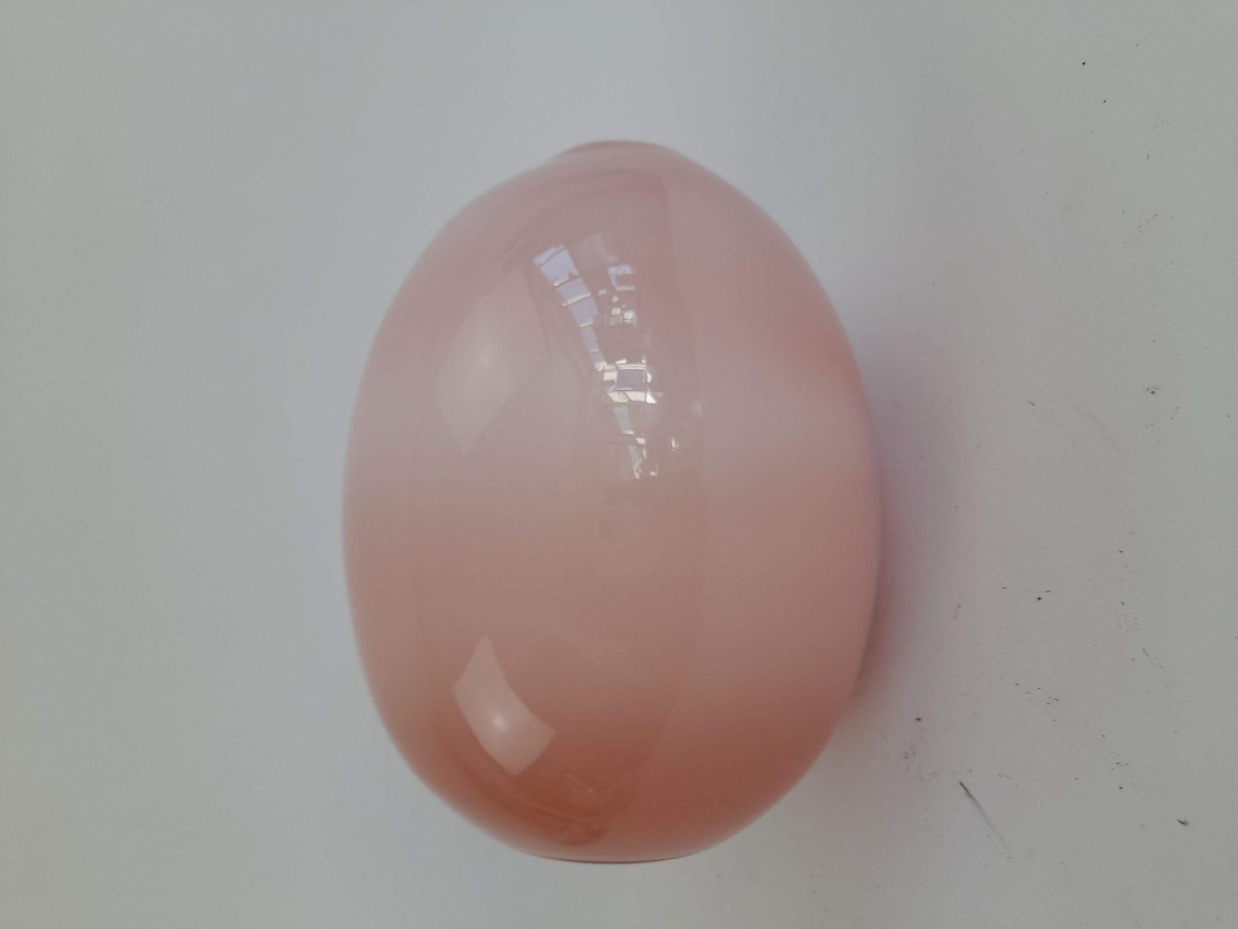 Vasi & Recipienti: Vase Glas rosa runde Form – Usato da Liebefeld venduto da Restwert_Liebefeld 3
