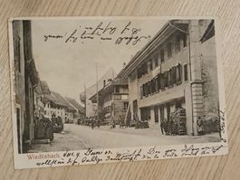 Alte PK / Wiedlisbach - Gelaufen 1905