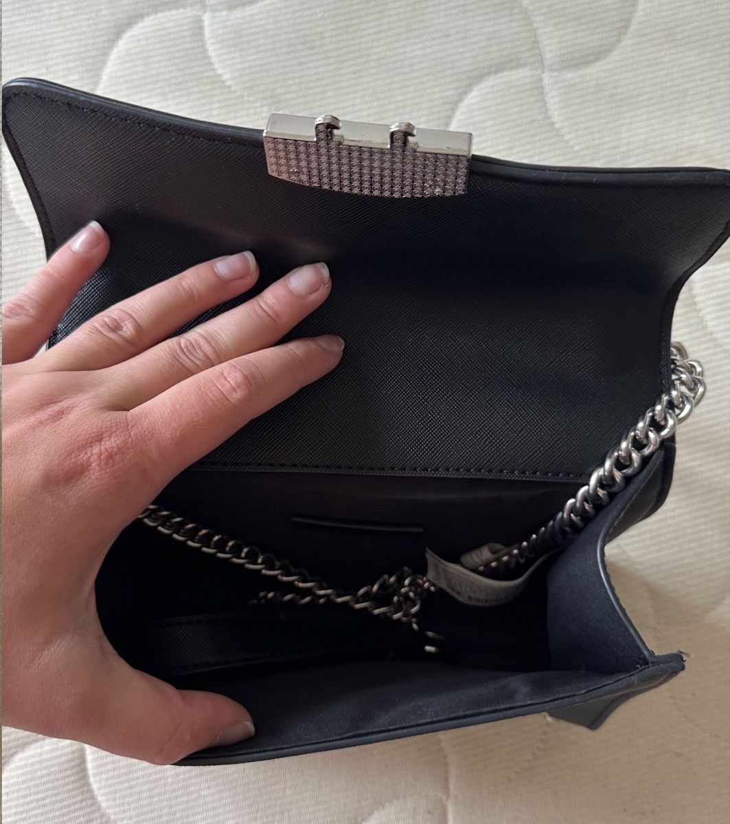 Borse da donna: Black Handbag with Chain new never used – Nuovo (secondo la descrizione) da Luins venduto da vvs_7kqr 2