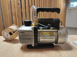 Vakuumpumpe  zweistufig drehschieber 42 l/min