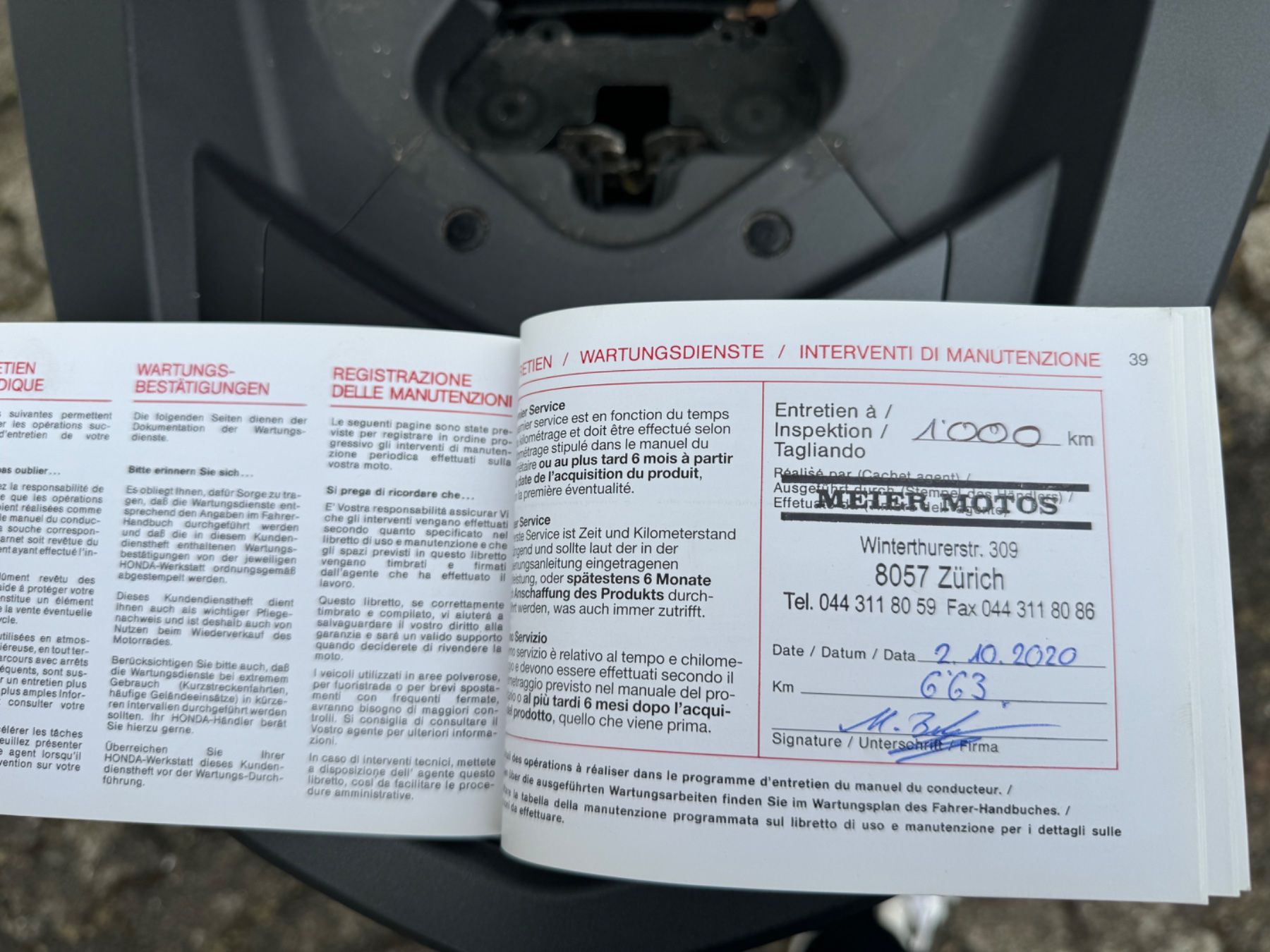 Honda Scooters: Honda pcx 125 – D'occasion à Zürich par Sparta365 9