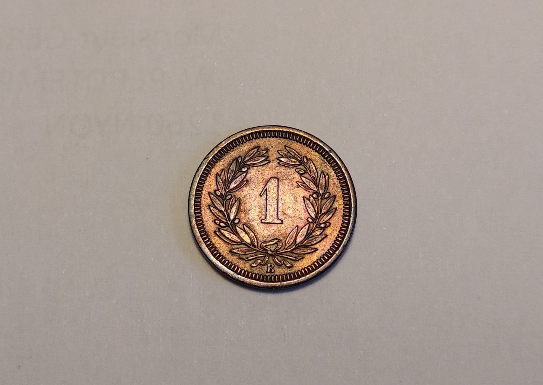 Tutti le monete: 1 Rappen 1883 – Usato da Nyon venduto da AlexKey71 2