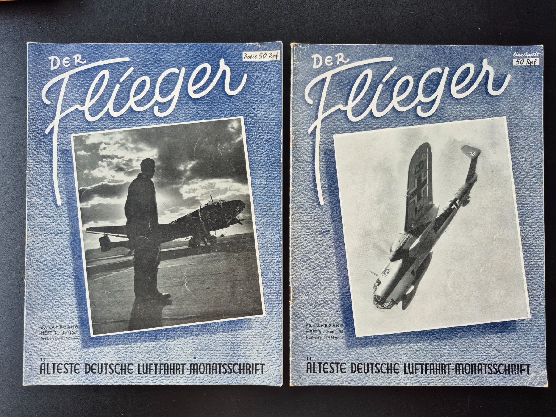 Zeitschriften & Magazine: Der Flieger - 2 Hefte von 1941 – Gebraucht aus Balsthal von Jamamoegg
