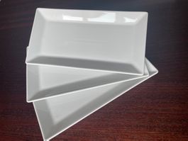Teller Rechteckformat 28 X 15 CM