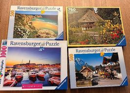 4 Stk. Puzzles von Ravensburger