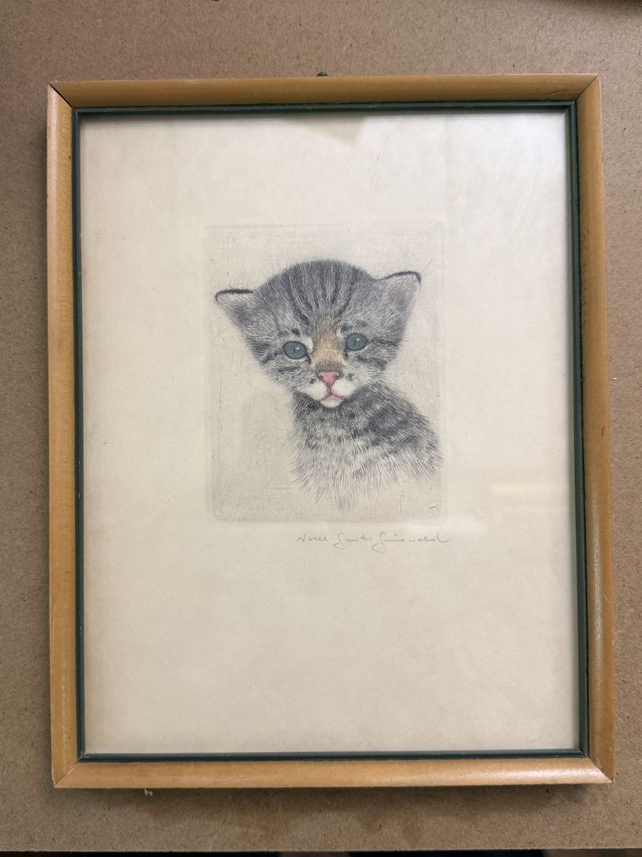 Arts picturaux & lithographies: Guido Gruenwald 1930- Lithographie – D'occasion à Solothurn par NUVICO