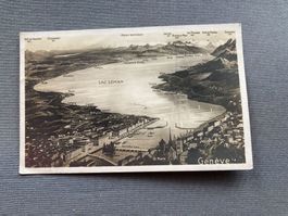 Ansichtskarte Genf Lac Léman Alpen Bernois Phototypie Co....
