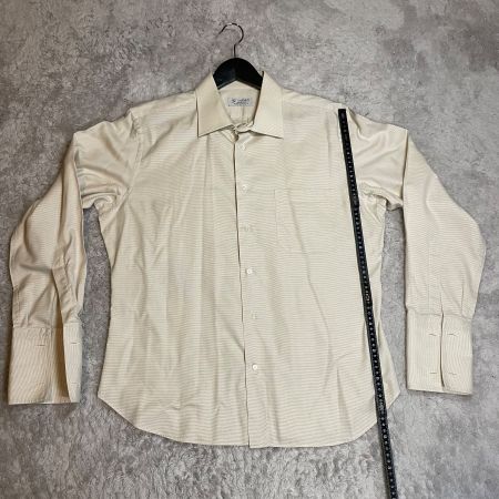 Taccaliti Zürich Hemd Gr.43 Beige Micro-Karo Business