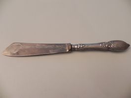 altes 800er Silber-Kuchenmesser / Messer
