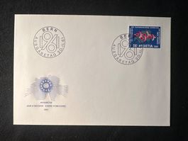 FDC 1961 Telefonverbindung Schweiz