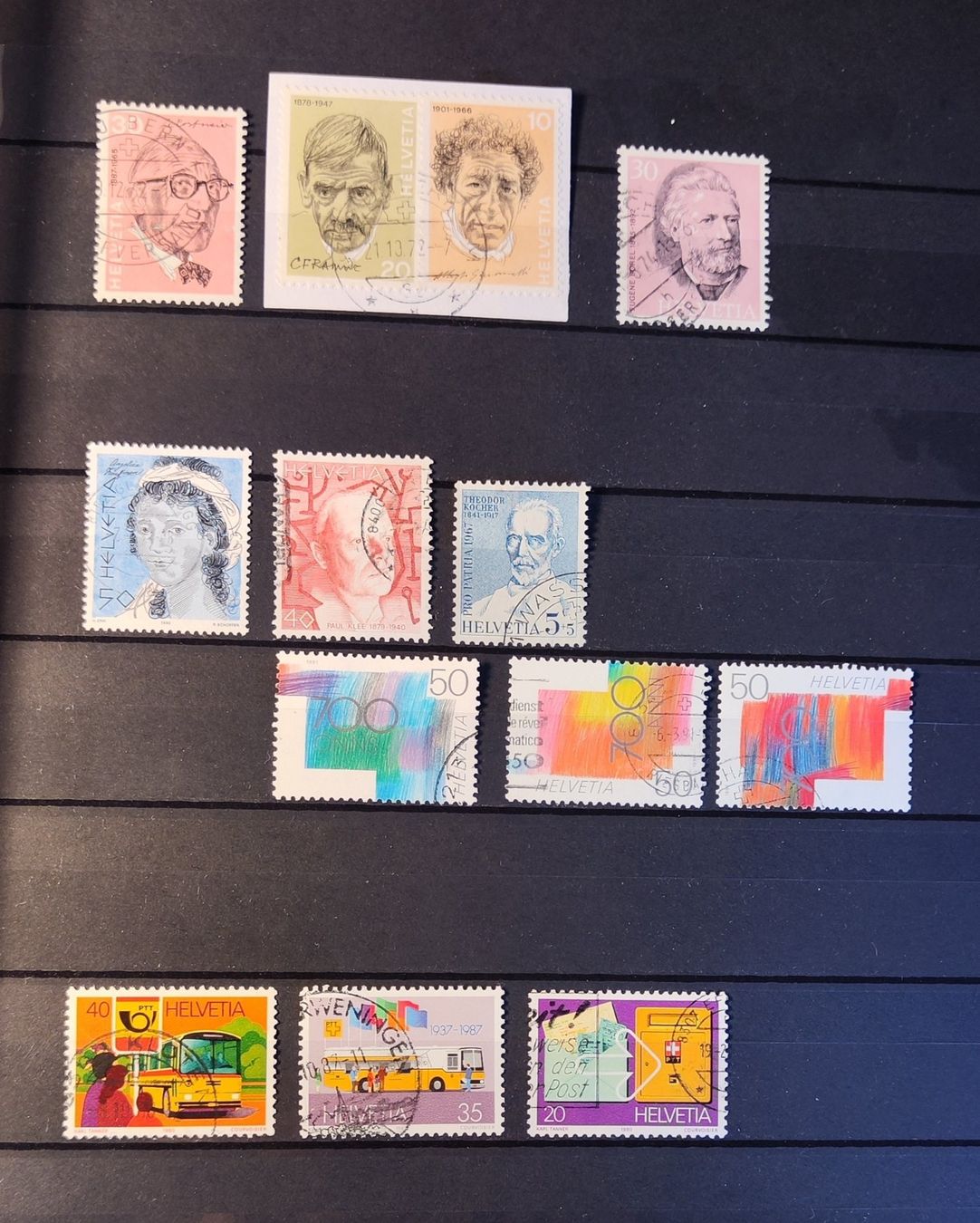 Alben: Briefmarkensammlung Schweiz – Gebraucht aus Lenzburg von Dani_Lenzburg 6