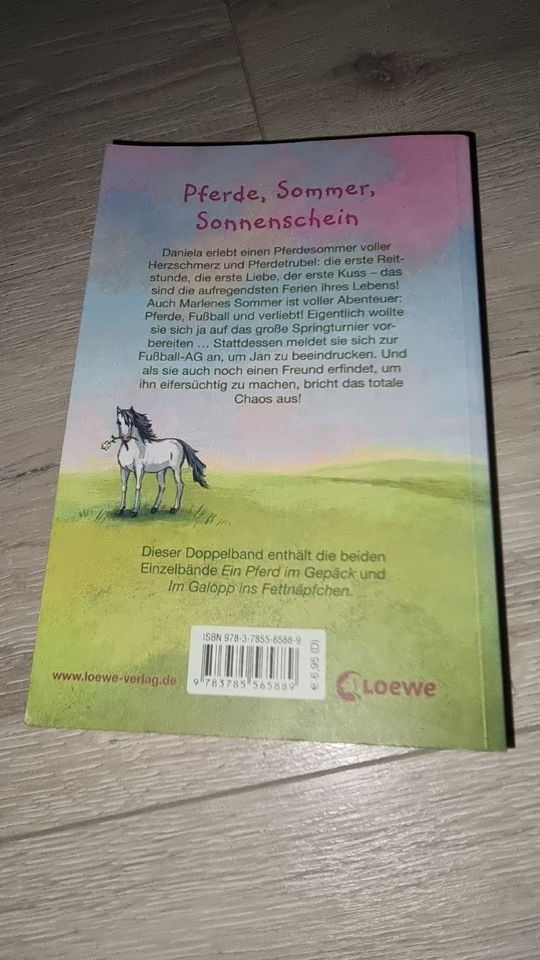Libri: Pferdebuch "Pferde, Sommer, Sonnenschein" – Usato da Wigoltingen venduto da Zuckerfee84 1