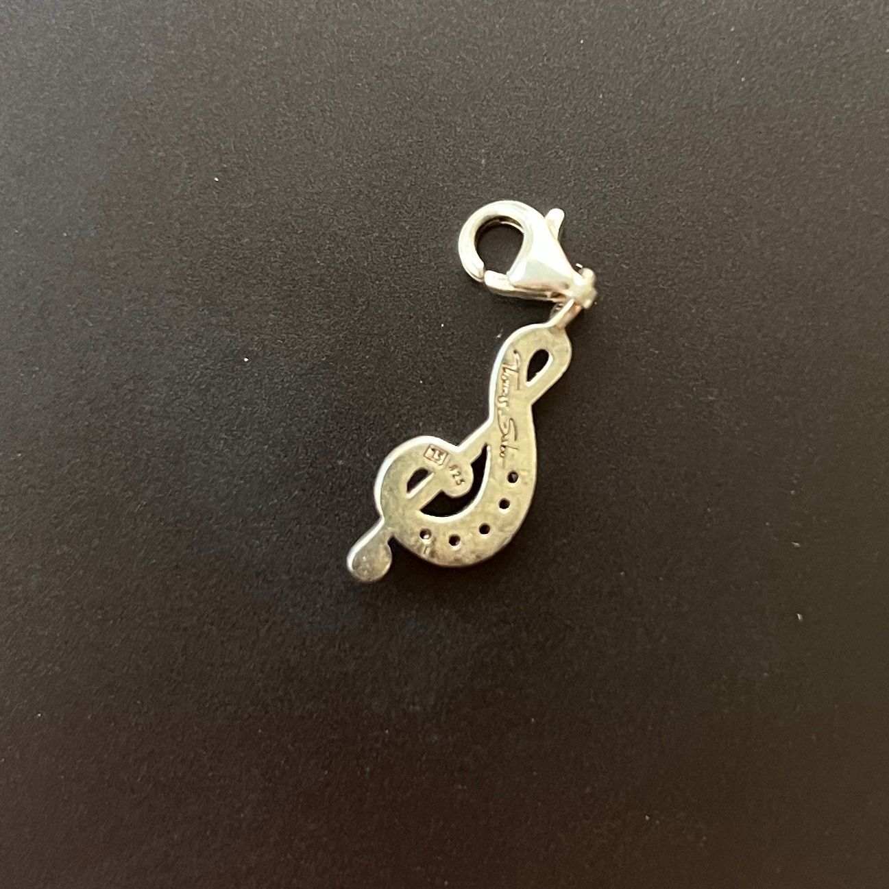 Thomas Sabo Anhänger: Thomas Sabo Charm Notenschlüssel – Gebraucht aus Baden von pat_wx96 1