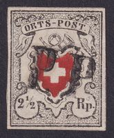 13II ORTS-POST T.13 ohne KE, breitrandig, Kat: 3800.-