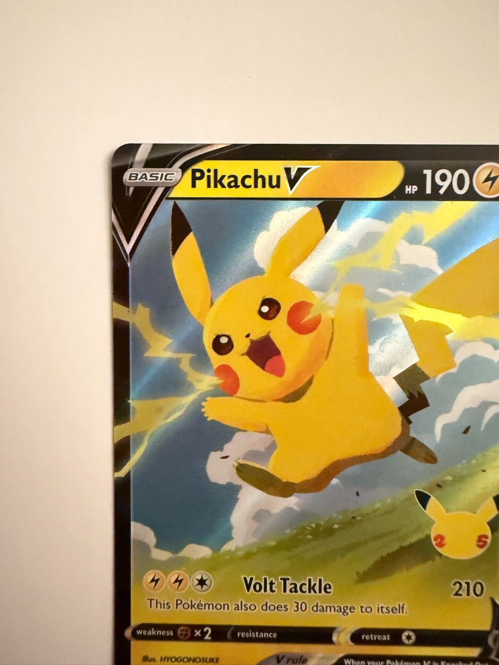 Pokémon Carte collezionabili: Pikachu V (Celebrations) – Usato da Biel/Bienne venduto da SeeLoewe55 2