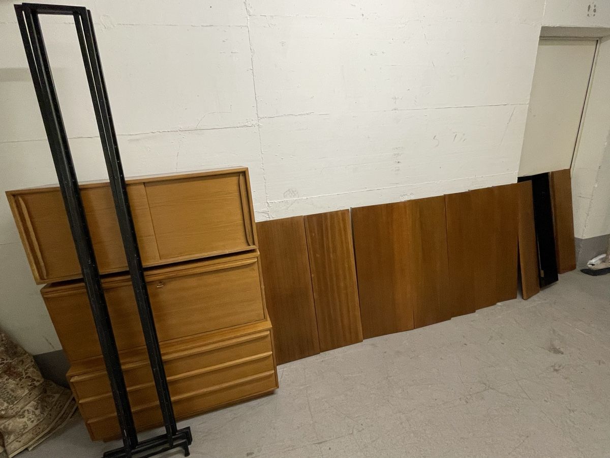 Scaffali: Vintage string regal 290 cm länge + 198cm hoch – Usato da Zürich venduto da Vintage-1993 2