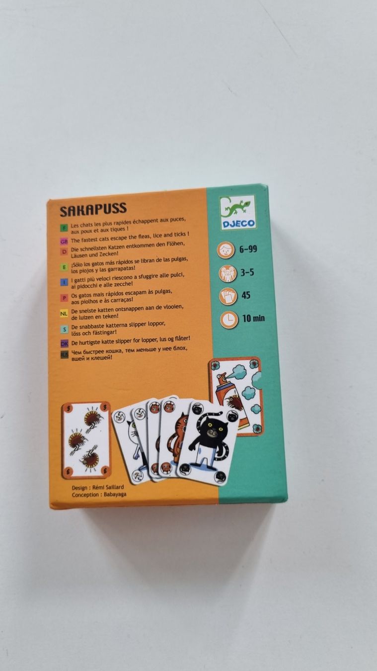 Djeco Giochi: jeu de rapidité Sakapuss de DJECO – Usato da La Chaux-de-Fonds venduto da mikilo1 1