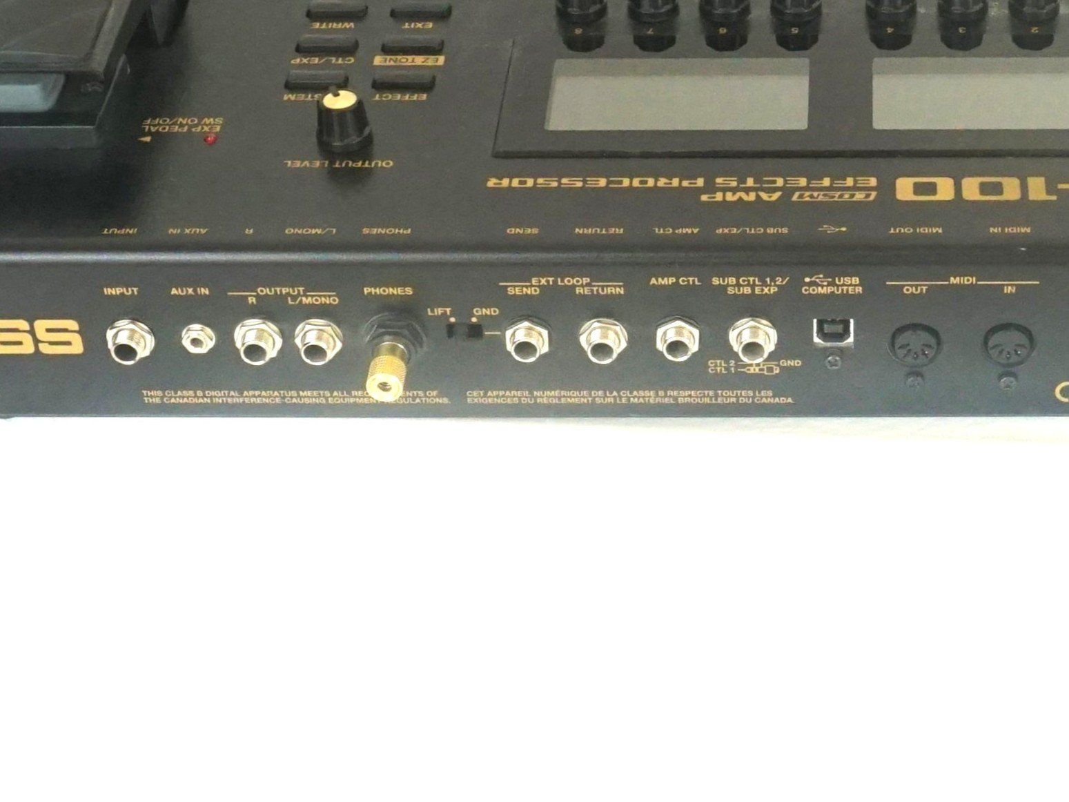 Boss Amplificatori: E-Pedal BOSS GT 100 – Usato da Pratteln venduto da Restwert_Pratteln 3