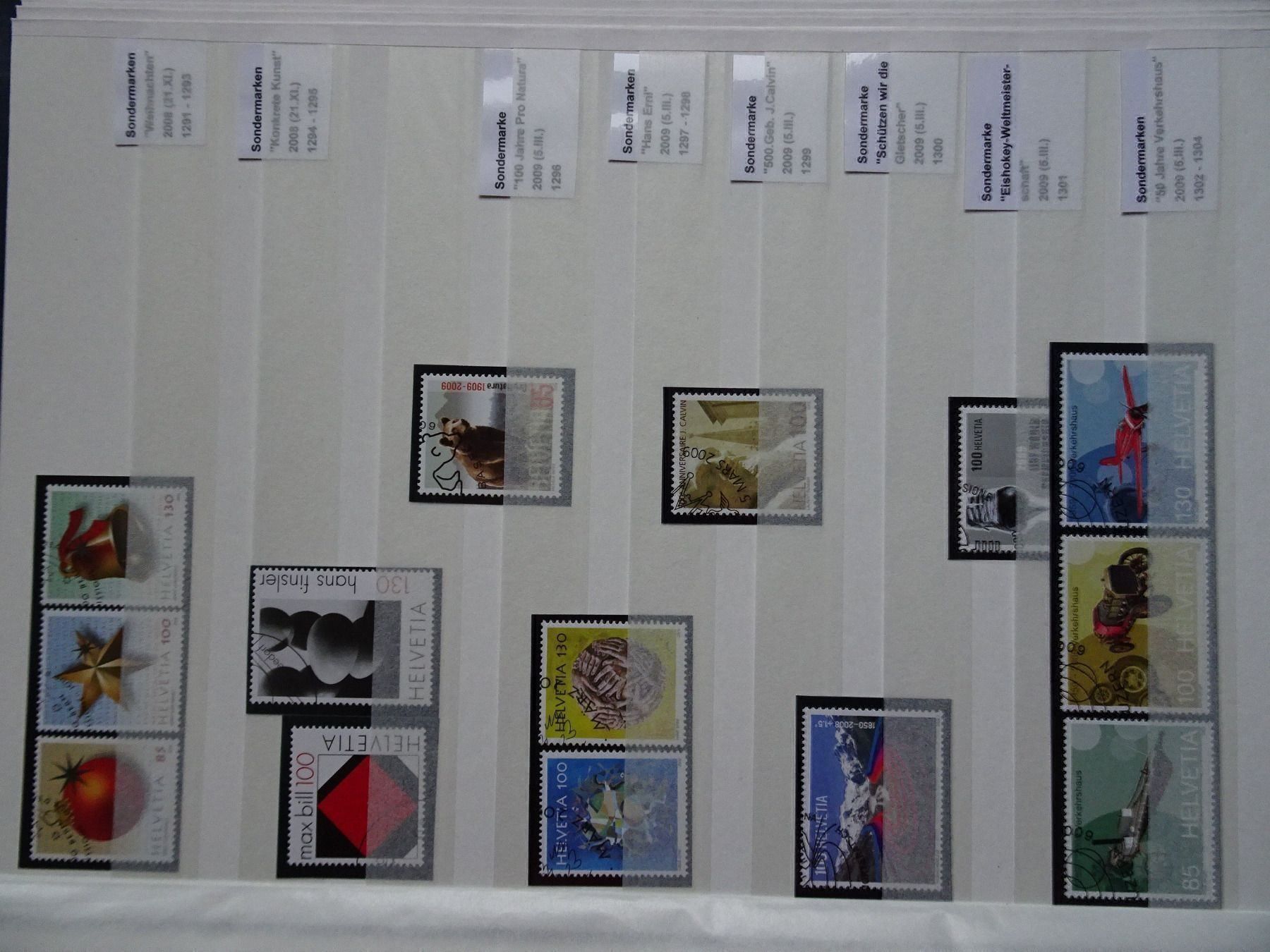 Alle Briefmarken: 2008/09 – Neu (gemäss Beschreibung) aus Aadorf von Chnorli-Furz