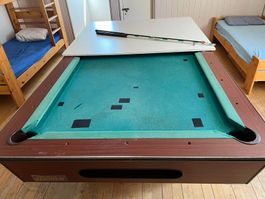 Billardtisch Monza Turnier, inkl. Abdeckung & Original-Lampe