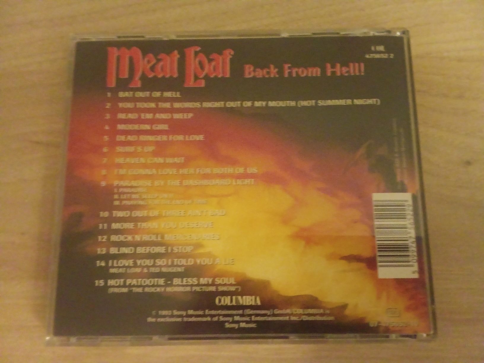 CD: Meat Loaf – Usato da Liebefeld venduto da CD-Urs 1