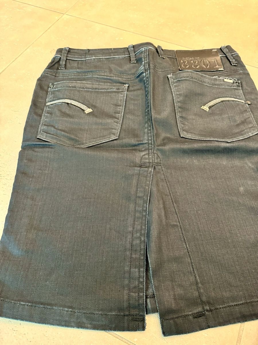 G-Star Röcke: G-Star RAW Jeansrock schwarz Grösse 30 – Gebraucht aus Romanshorn von san_9h2d 4