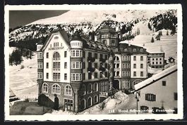 Pontresina, Hotel Schweizerhof im Winter
