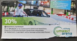 30% Rabatt auf Familieneintritt in Umwelt Arena