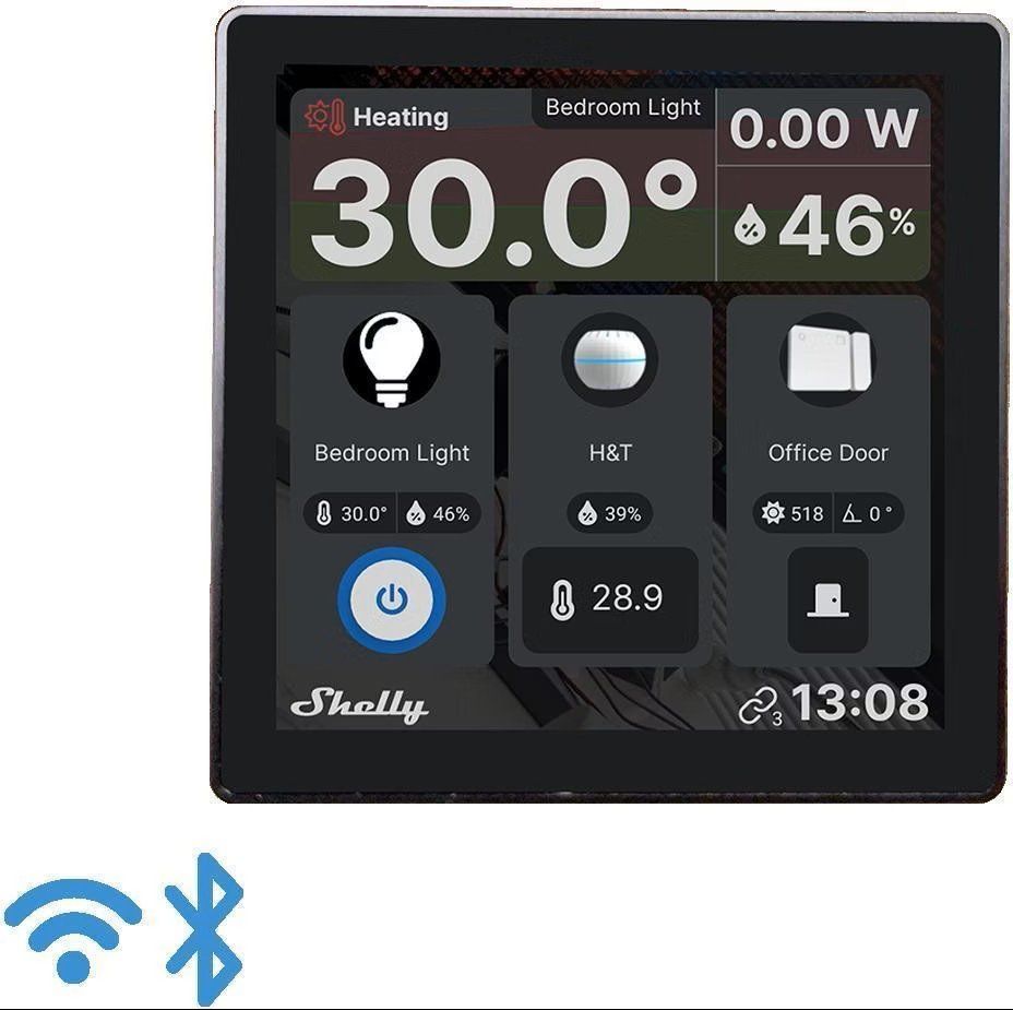 Shelly Sistema di controllo: Shelly Wall Display Smart Home Steuerung – Nuovo e nell'imballaggio originale da Zollbrück venduto da gueschu01