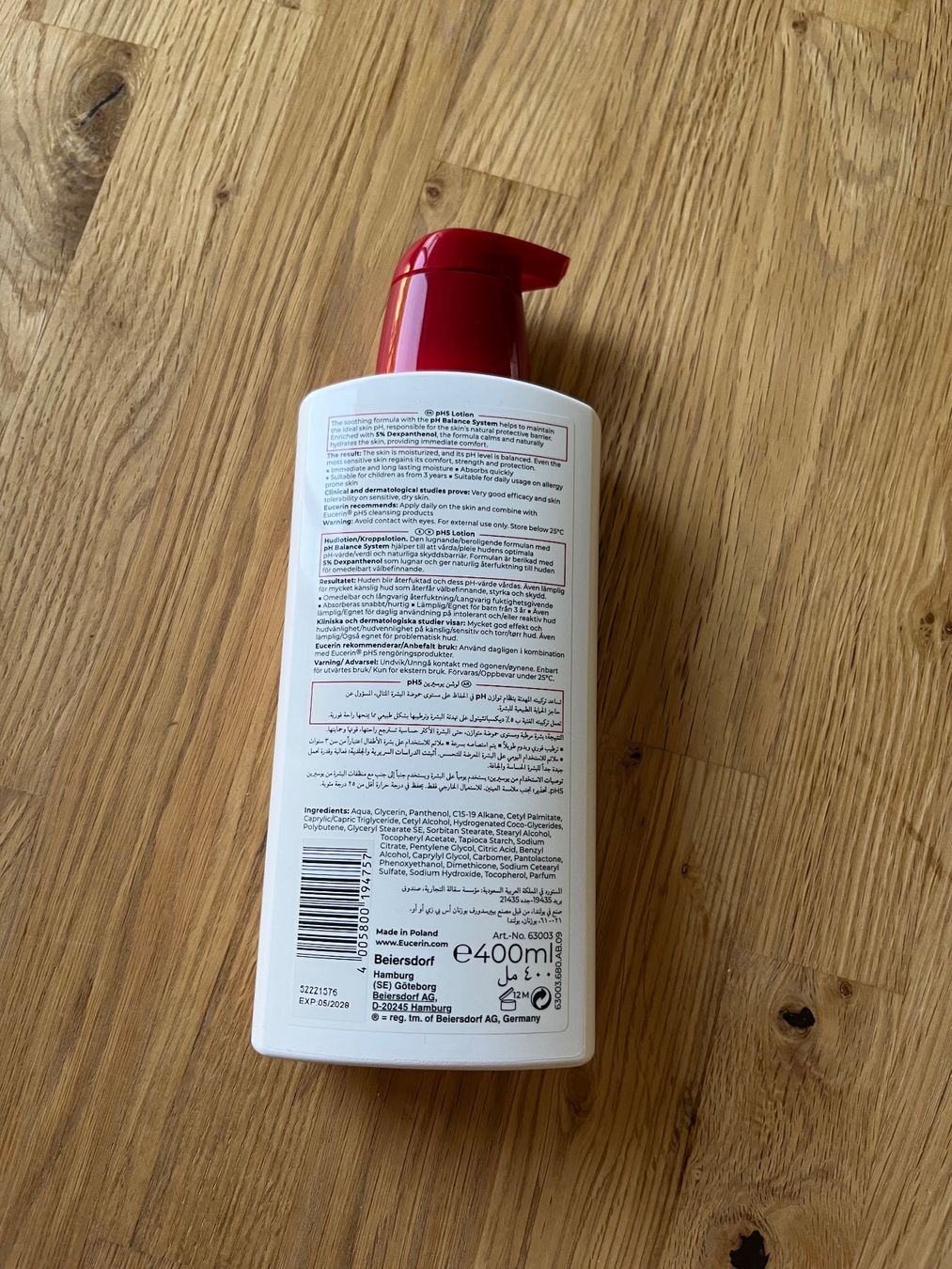Idratazione: Eucerin pH5 lotion for dry sensitive skin - 400ml – Nuovo e nell'imballaggio originale da couvet venduto da Warabiise 1