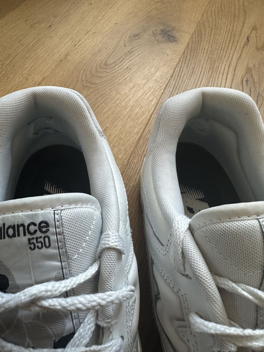 New Balance Scarpe da uomo: New Balance 550, weiss – Usato da Düdingen venduto da kleidungsmarktplatz 1