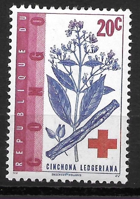 Tous les timbres: Kongo 1963: Rotes Kreuz – D'occasion à Zürich par Rainstamps
