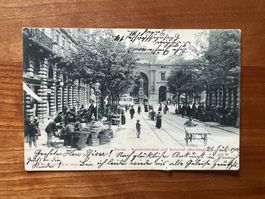 AK 1901 Zürich Bahnhofstrasse super   (G2589)