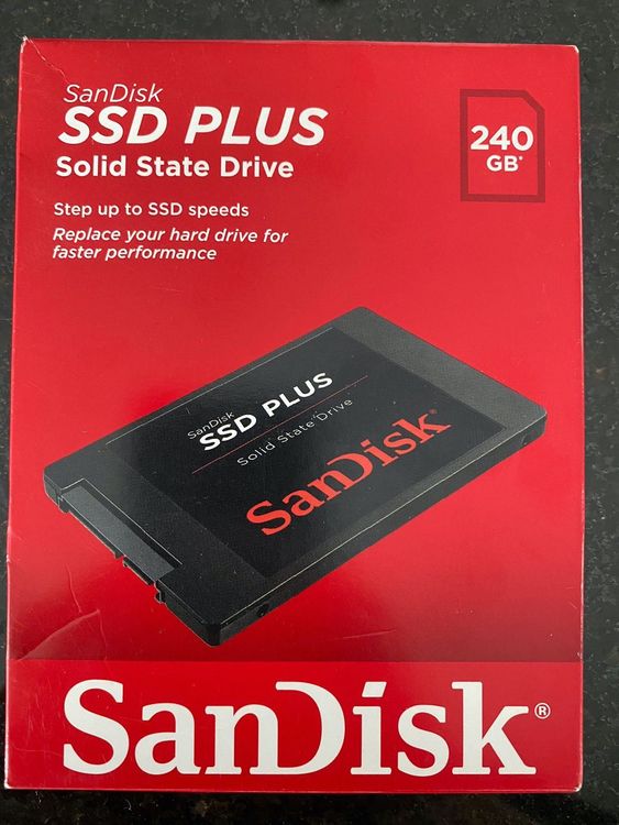 SanDisk SSD Plus 240 GB | Kaufen auf Ricardo
