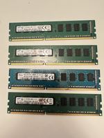 4x 2GB DDR3-1600 RAM Samsung SK Hynix – 8GB
