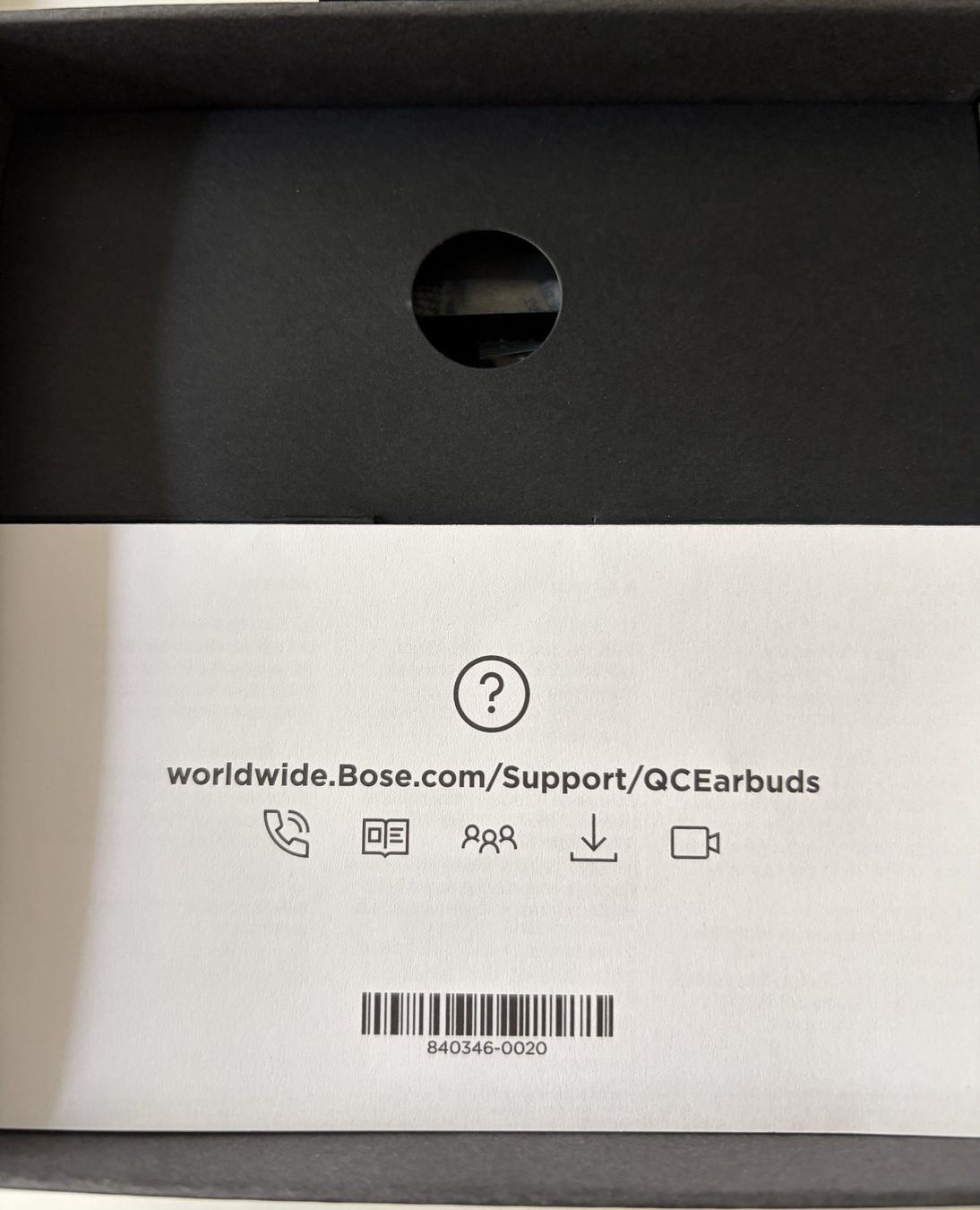 Bose Kopfhörer: Bose Earbuds Quietcomfort Schwarz – Gebraucht aus Oberdorf BL von Aeschro 3