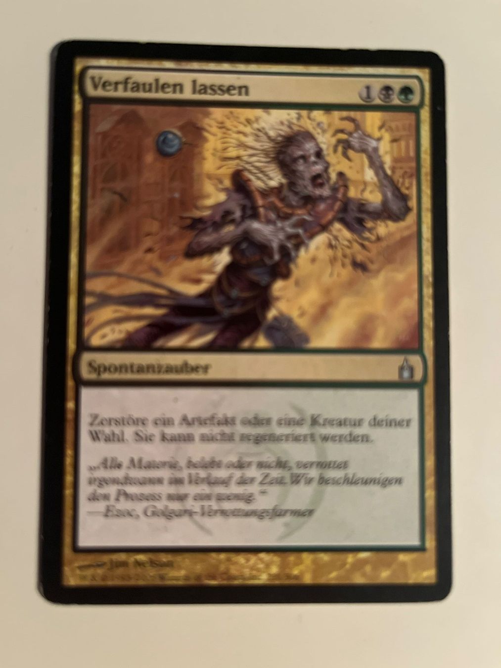 Magic The Gathering Sammelbilder & Trading cards: 1 x Verfaulen lassen - Magic: The Gathering - MtG – Gebraucht aus Kriens von Shadi1980