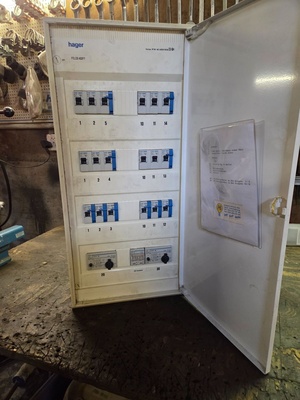 Hager Alimentazione elettrica: Sicherungdkasten – Usato da Thun venduto da 210673