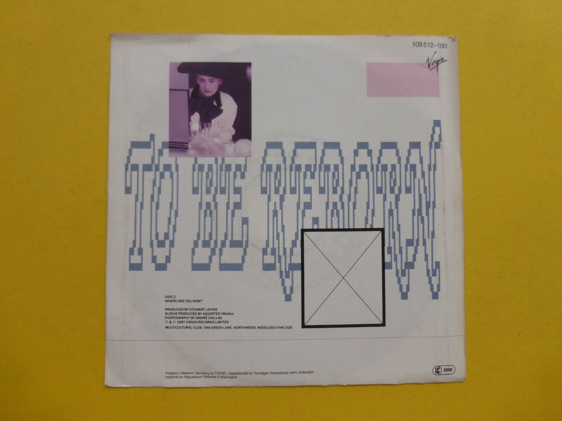 Schallplatten: Boy George – To Be Reborn – Gebraucht aus Zürich von Swiss57 1